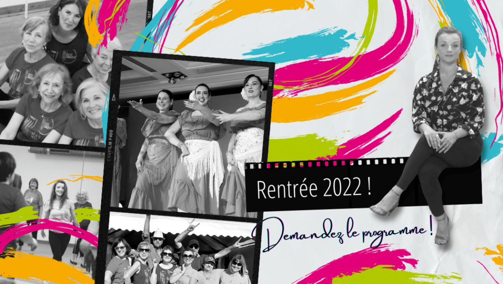 Programme de la rentrée 2022 chez Elles Dansent