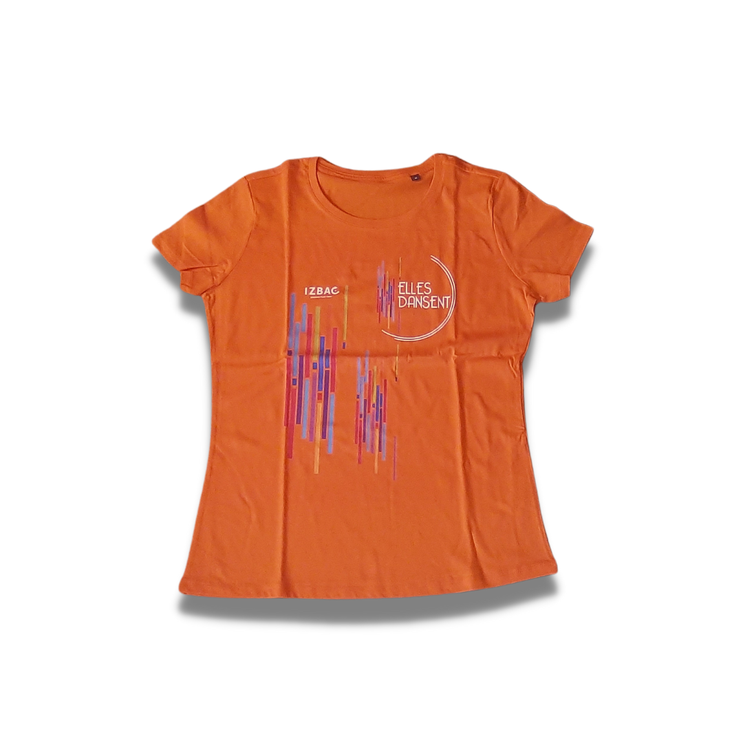 Le T-shirt orange Elles Dansent