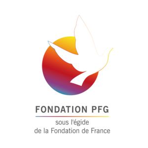 Logo de la fondation PFG sous l'égide de la fondation de France