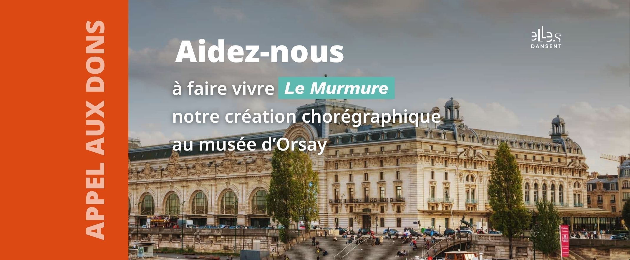 Soutenez notre création chorégraphique Le Murmure le 15 octobre